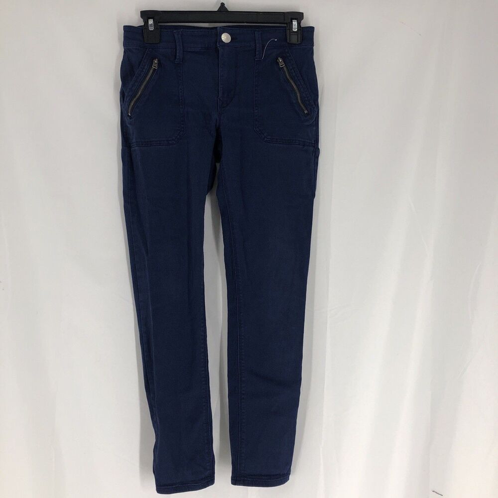 Express Jeans Stretch Ankle Legging Mid Rise 0R Blue